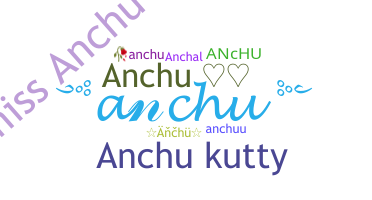 နာမ်မြောက်မည့်အမည် - Anchu
