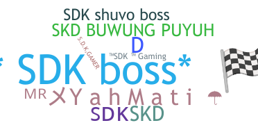 နာမ်မြောက်မည့်အမည် - sdk