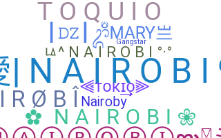 နာမ်မြောက်မည့်အမည် - Nairobi