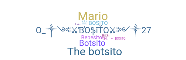 နာမ်မြောက်မည့်အမည် - Bosito