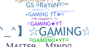 နာမ်မြောက်မည့်အမည် - GamingYT