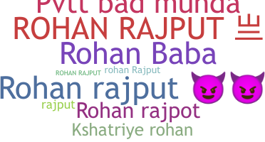 နာမ်မြောက်မည့်အမည် - RohanRajput