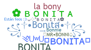 နာမ်မြောက်မည့်အမည် - Bonita