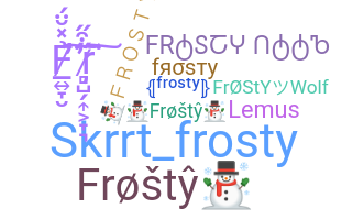 နာမ်မြောက်မည့်အမည် - Frosty