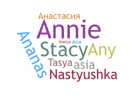နာမ်မြောက်မည့်အမည် - Anastasia