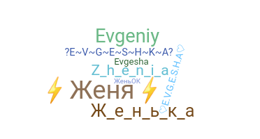 နာမ်မြောက်မည့်အမည် - Evgeniya