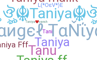 နာမ်မြောက်မည့်အမည် - taniya
