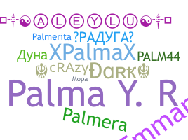 နာမ်မြောက်မည့်အမည် - Palma