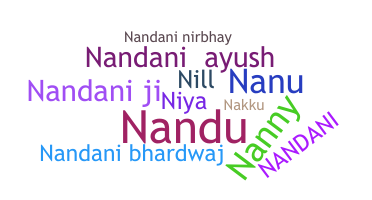 နာမ်မြောက်မည့်အမည် - Nandani