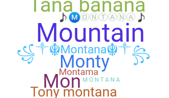 နာမ်မြောက်မည့်အမည် - Montana