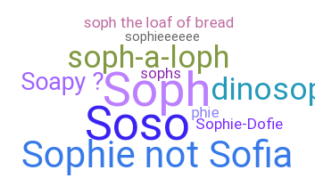 နာမ်မြောက်မည့်အမည် - Sophie