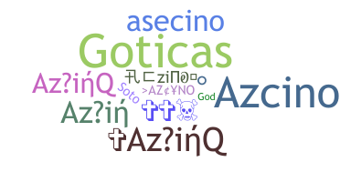 နာမ်မြောက်မည့်အမည် - Azcino