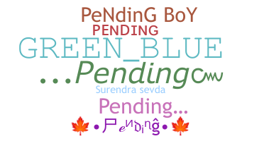 နာမ်မြောက်မည့်အမည် - Pending