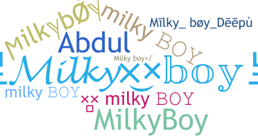 နာမ်မြောက်မည့်အမည် - milkyboy