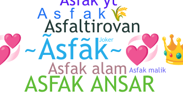 နာမ်မြောက်မည့်အမည် - Asfak