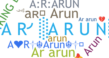 နာမ်မြောက်မည့်အမည် - ararun