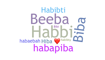 နာမ်မြောက်မည့်အမည် - Habiba