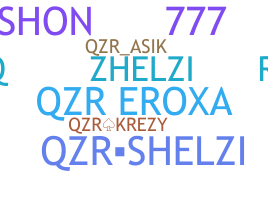 နာမ်မြောက်မည့်အမည် - QZRSHELZI