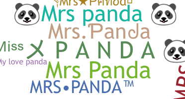 နာမ်မြောက်မည့်အမည် - MrsPanda