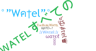 နာမ်မြောက်မည့်အမည် - watel