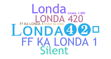 နာမ်မြောက်မည့်အမည် - LONDA420