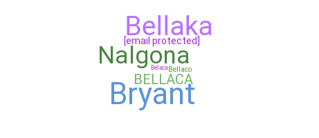 နာမ်မြောက်မည့်အမည် - bellaca