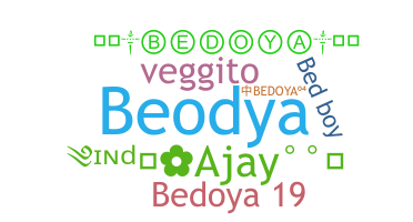 နာမ်မြောက်မည့်အမည် - Bedoya