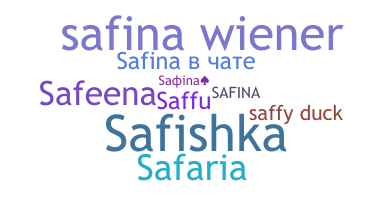 နာမ်မြောက်မည့်အမည် - Safina