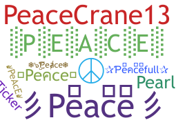 နာမ်မြောက်မည့်အမည် - Peace