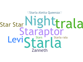 နာမ်မြောက်မည့်အမည် - starla