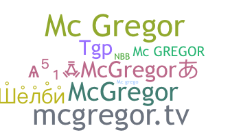နာမ်မြောက်မည့်အမည် - Mcgregor