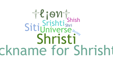 နာမ်မြောက်မည့်အမည် - Shrishti