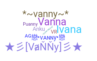 နာမ်မြောက်မည့်အမည် - Vanny