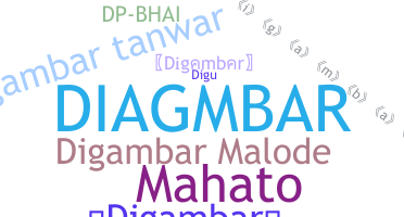 နာမ်မြောက်မည့်အမည် - Digambar