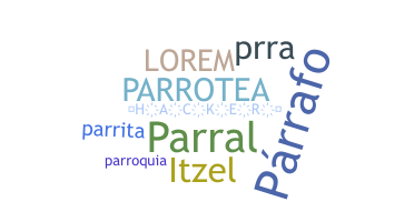 နာမ်မြောက်မည့်အမည် - Parra