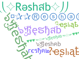 နာမ်မြောက်မည့်အမည် - Reshab