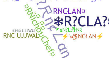 နာမ်မြောက်မည့်အမည် - RNCLAN
