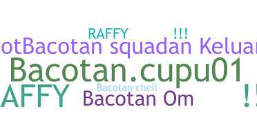 နာမ်မြောက်မည့်အမည် - Bacotan