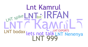 နာမ်မြောက်မည့်အမည် - LNT