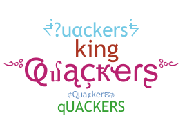 နာမ်မြောက်မည့်အမည် - Quackers