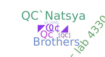 နာမ်မြောက်မည့်အမည် - QC