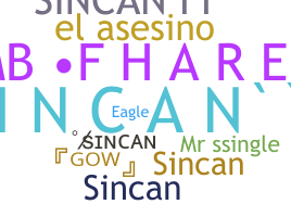 နာမ်မြောက်မည့်အမည် - sincan