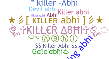 နာမ်မြောက်မည့်အမည် - KillerAbhi