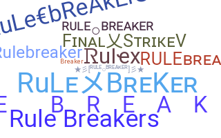နာမ်မြောက်မည့်အမည် - RuleBreaker