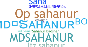 နာမ်မြောက်မည့်အမည် - Sahanur