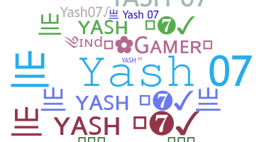 နာမ်မြောက်မည့်အမည် - Yash07