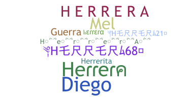 နာမ်မြောက်မည့်အမည် - Herrera