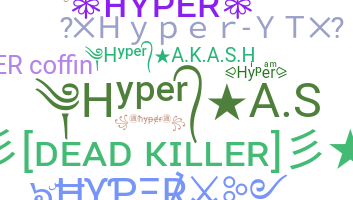 နာမ်မြောက်မည့်အမည် - Hyper
