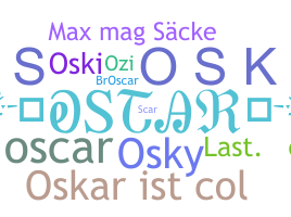 နာမ်မြောက်မည့်အမည် - Oskar