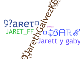 နာမ်မြောက်မည့်အမည် - Jaret